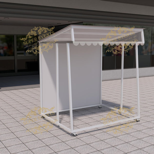 Mobile Promotion Kiosk Market Stall Trellis Night Market Commercial Trade Show Stall Booth