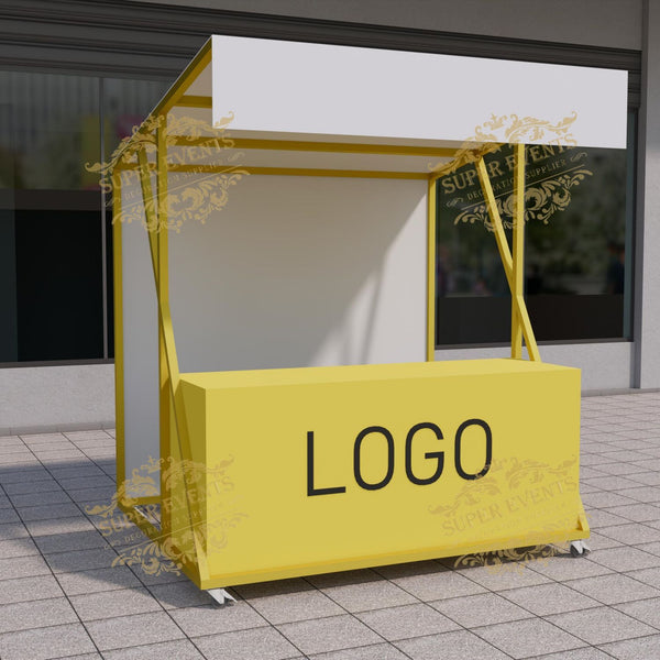 Mobile Promotion Kiosk Market Stall Trellis Night Market Commercial Trade Show Stall Booth