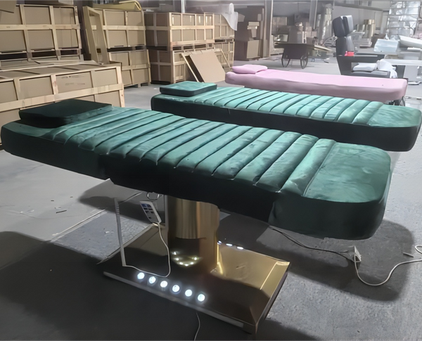 Beauty Salon Furniture Leather Facial Spa Bed Massage Electric Spa Beauty Bed