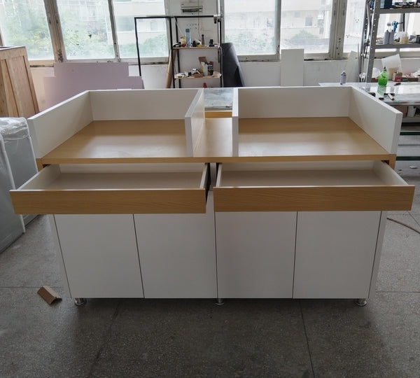 Modern Office Furniture Hotel Front Desk Beauty Salon Reception Counter