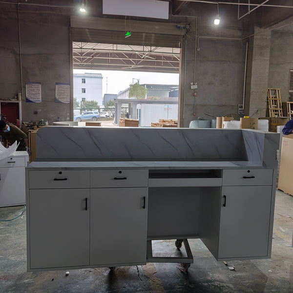 Modern Office Furniture Hotel Front Desk Beauty Salon Reception Counter
