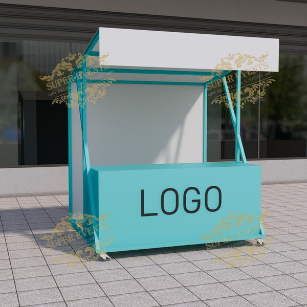 Mobile Promotion Kiosk Market Stall Trellis Night Market Commercial Trade Show Stall Booth