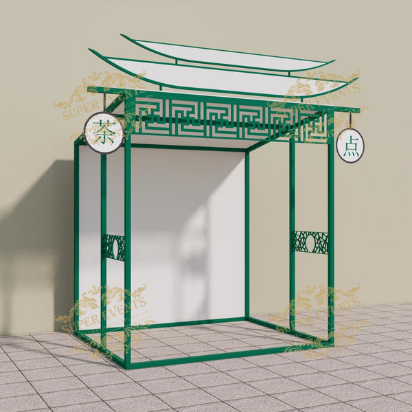 Mobile Promotion Kiosk Market Stall Trellis Night Market Commercial Trade Show Stall Booth