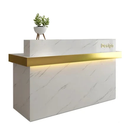 Simple Modern Clothing Store Cashier Counter Beauty Salon Reception Desk