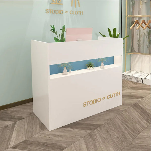 Clothing Store Modern Retail Cash Reception Desk Checkout Counters