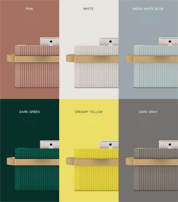 Modern Pink Reception Desk Beauty Salon Cashier Reception Counter Desk for Office