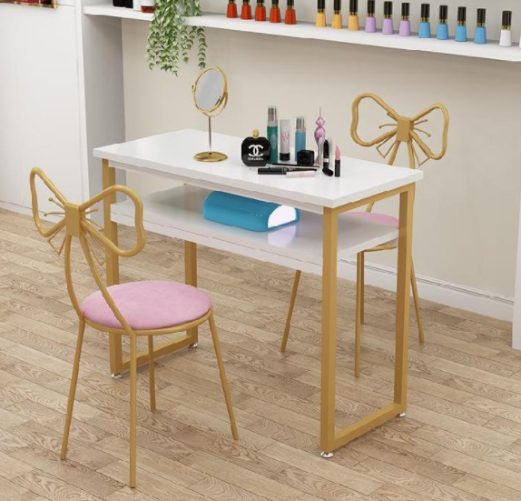 Modern Nail Salon Furniture Nail Desk Manicure Table and Chair Set