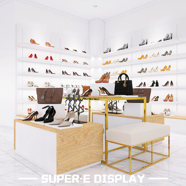 Freestanding Gondola Retail Clothing Display for Jeansswear