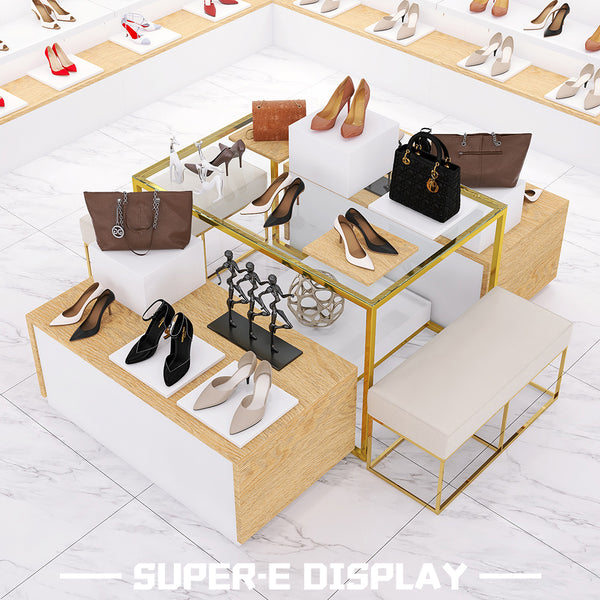 Freestanding Gondola Retail Clothing Display for Jeansswear