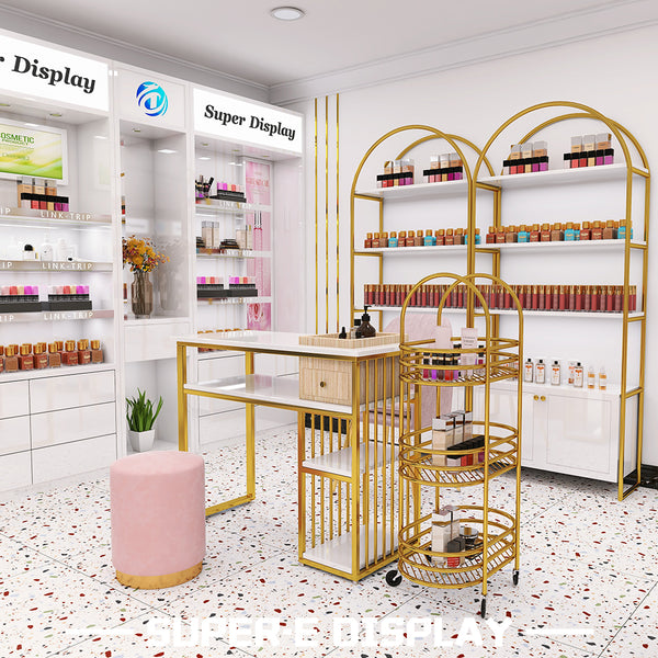 Modern Nail Salon Furniture Nail Desk Manicure Table and Chair Set