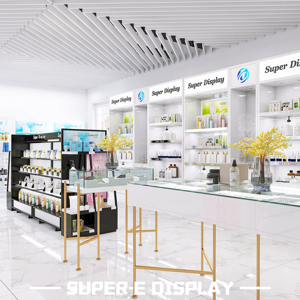 POS Pharmacy Gondola Display Stands