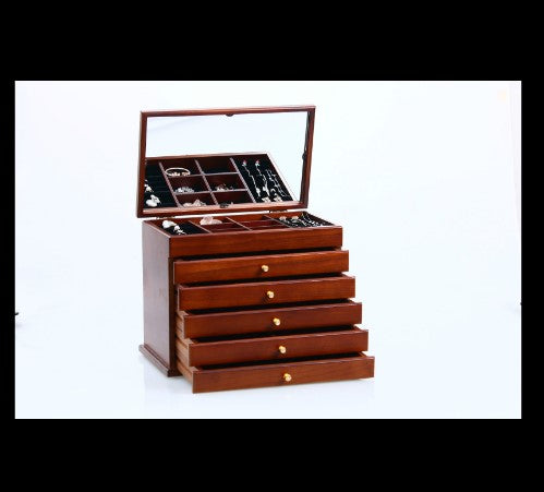 Fashion portable jewellery safe box