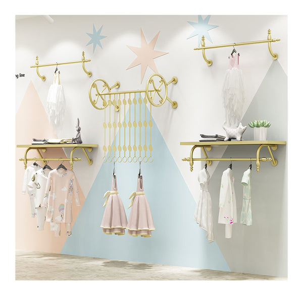 baby boutique clothing furniture dress display rack