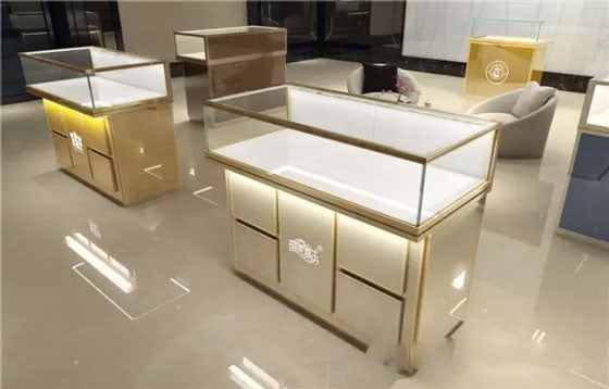 Custom Jewelry Display Cabinet Counter For Sale
