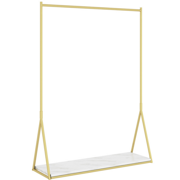 Clothing Store Metal Gold Display Stand