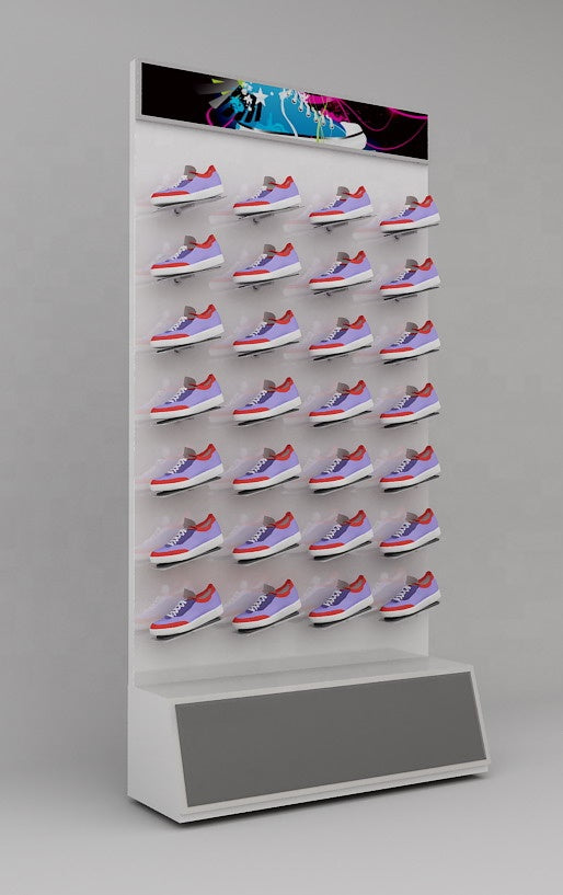 Cheap Stainless Steel Shoe Display Rack for Shop