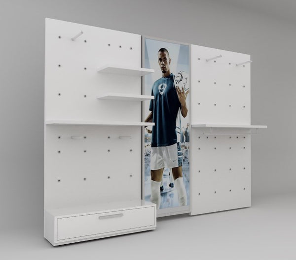 Hot Modern Retail Metal Shoe Display Rack Shelf