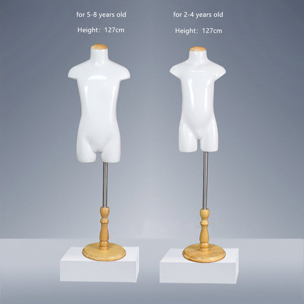white fiberglass display furniture kids full body mannequin
