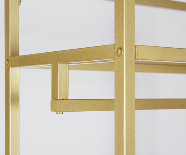 Custom Clothing Store Metal Display Shelf