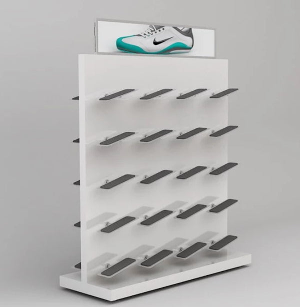 Hot Modern Retail Metal Shoe Display Rack Shelf