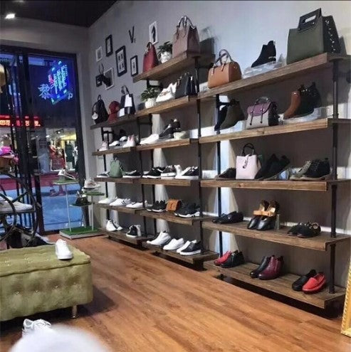 customized popular shoes display shelves