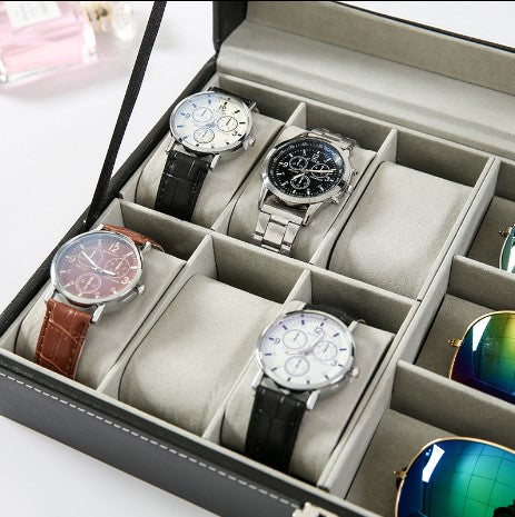 Fashion sunglass and watch drawer box