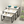 Load image into Gallery viewer, White Island Rack Shoe Bag Display Table