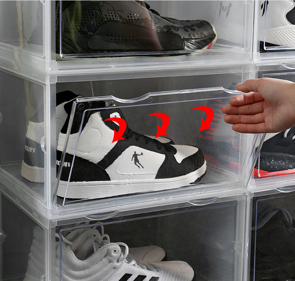 Transparent Acrylic Plastic Storage Shoe Sneaker Box