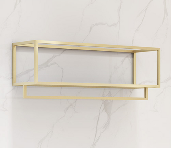 women's children's clothing gold wall hanger