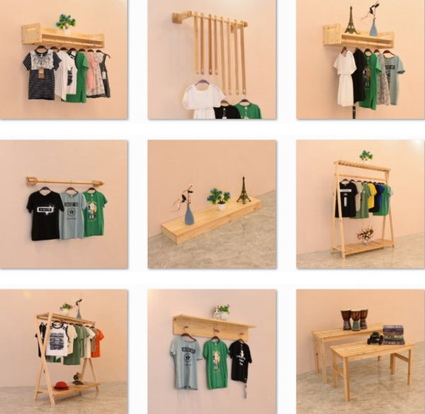 Popular Customized Baby Clothes Display Stand