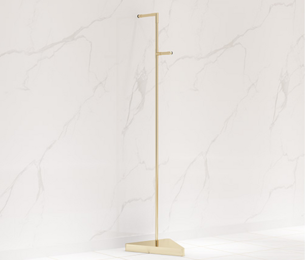 clothing shop clothes gold stand rack display for sale