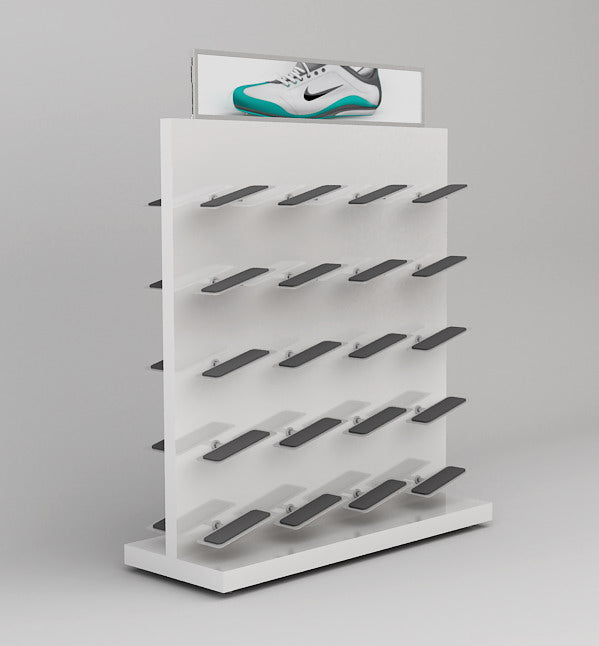 customized metal shoe rack shelf wall