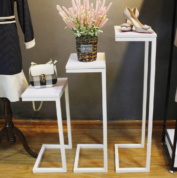 Hot commercial garment clothing display store rack gold