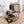 Load image into Gallery viewer, Modern metal cloth shoe display rack
