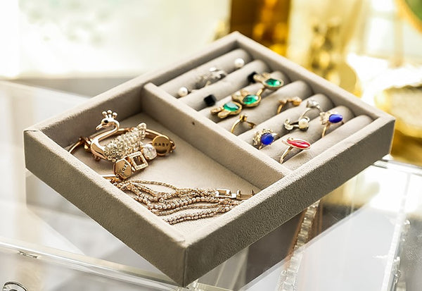 Acrylic Muti-Layer Transparent Jewelry Box Organizer