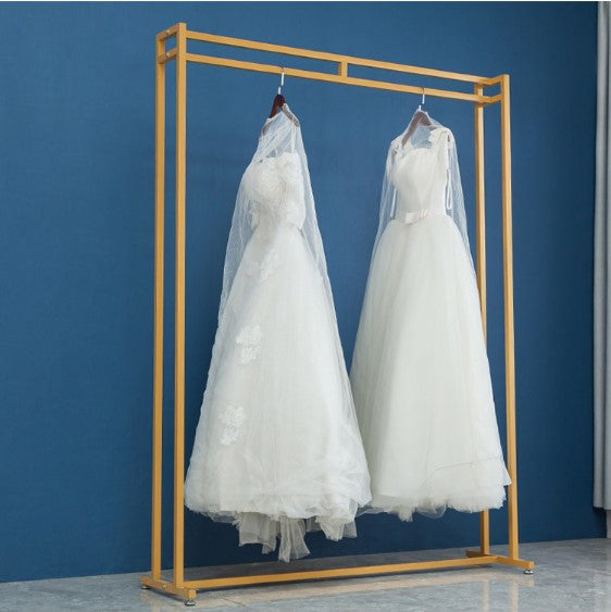 Custom Gold Elegant Wedding Dress Display Stand