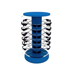 Revolving Floor Standing Acrylic Sunglasses Display Rack