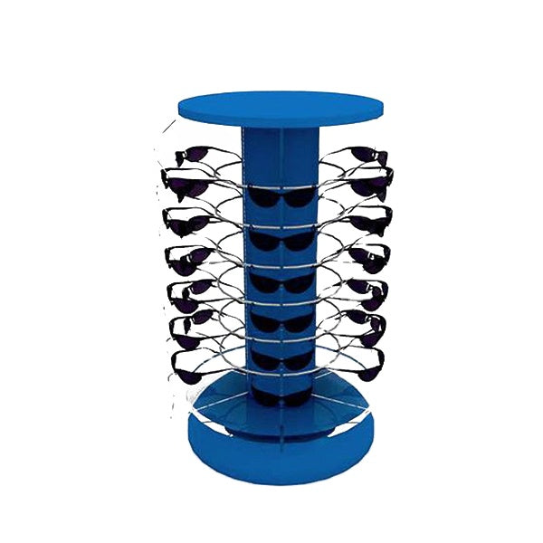 Revolving Floor Standing Acrylic Sunglasses Display Rack