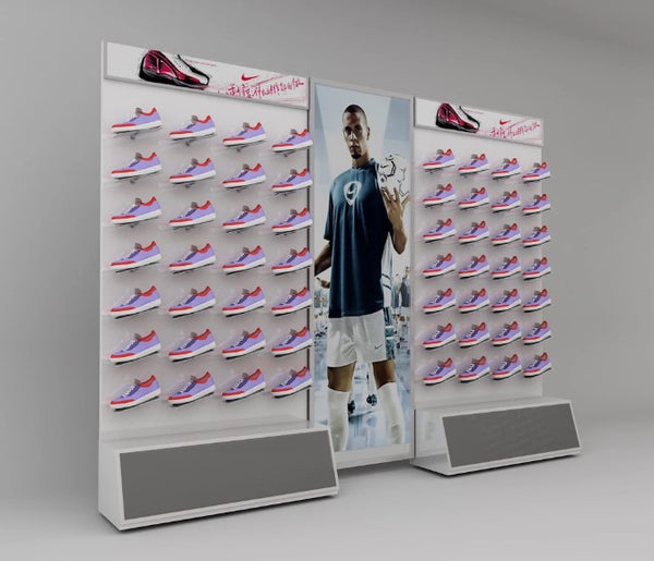 Hot Modern Retail Metal Shoe Display Rack Shelf