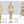 Load image into Gallery viewer, Gold Fiberglass Full Body Female Mannequins