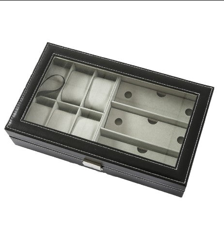 Fashion sunglass and watch drawer box