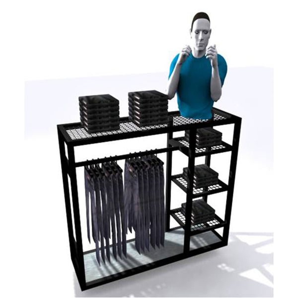 Modern shop fittings and display retail rack clothing