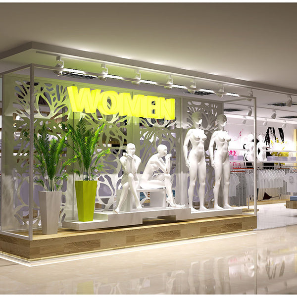 New Design Mall Kiosk Clothes Display Rack