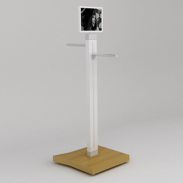 Wooden Retail Clothing Shop Stand Rack