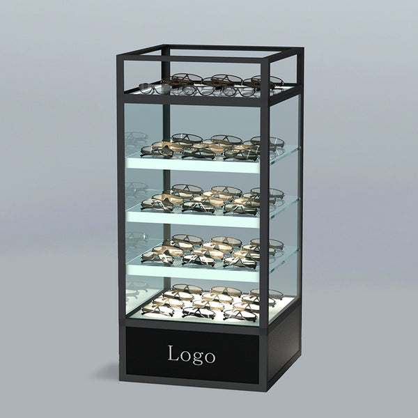 Modern custom optical eyewear counter display cabinets