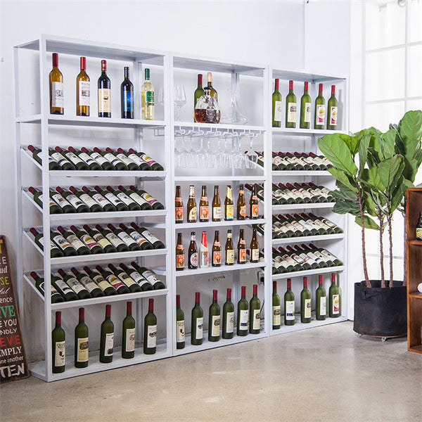 Stainless Steel Wine Holder Display Shelves