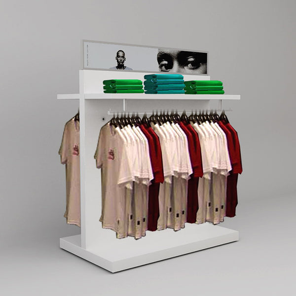 Customized Clothes Display Stand Shelf for Shop