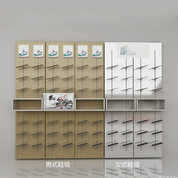 Wall Mounted Shelves Shoes Display Stand