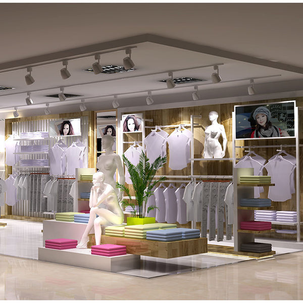 New Design Mall Kiosk Clothes Display Rack