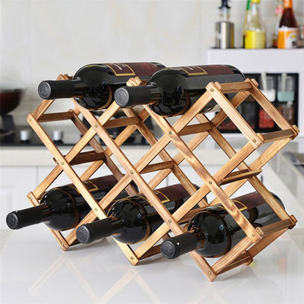 Stainless Steel Wine Holder Display Shelves